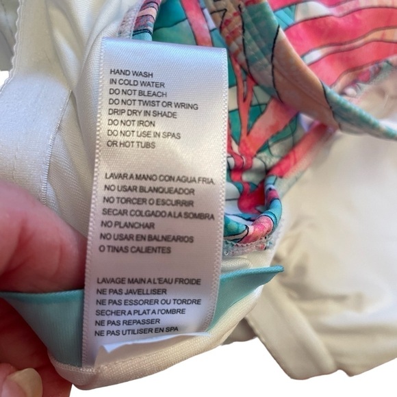 Beach House Swim Courtney Lace Up Tankini Top Size 14 - excellent Condition - Picture 9 of 15